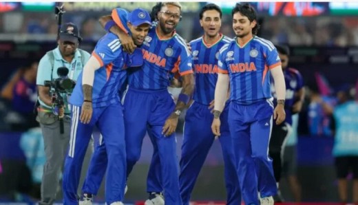 भारत तेस्रोपटक टी–२० विश्वकप च्याम्पियन, न्युजिल्यान्ड ९६ रनले पराजित।