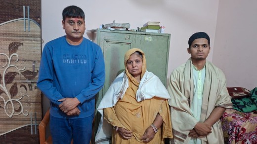 जेन्जी सहिद परिबारलाइ भेटेर सपथ लिन हिंडे संसद पन्त ।