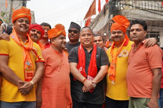 श्री हनुमान जन्मोत्सवमा वीरगञ्जमा भव्य शोभा यात्रा, हजारौं भक्तजनको उत्साहपूर्ण सहभागिता।