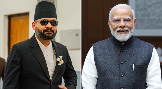 भारत भ्रमणका लागि प्रधानमन्त्री बालेन शाहलाई निम्ता आएको दाबी।