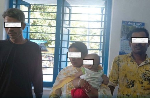 शिशुको डाइपरमा ब्राउन सुगर लुकाएर नेपाल भित्र्याउने तीन जना पक्राउ।