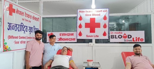 अन्तर्राष्ट्रिय युवा दिवसको अवसरमा नेपाल रेडक्रस पर्सा द्वारा ब्लड बैंकमा रक्तदान एवं सरसफाइ कार्यक्रम आयोजना सम्पन्न।