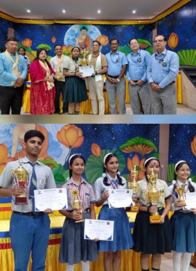 १६ विद्यालयका प्रतिस्पर्धीलाई पछि पार्दै नलिश्का प्रजापति प्रथम।