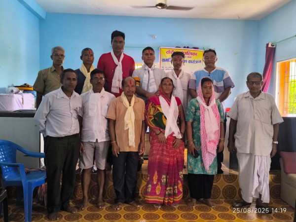 बिमल खडकाको अध्यक्षतामा ११ सदस्यीय घोडामसान शितलपुर सिचाई समिती सर्वसम्मत गठन ।