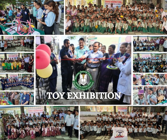 नेशनल मेडिकल कलेजमा बालबालिकामुखी खेलौना प्रदर्शनी भव्य रूपमा सम्पन्न।
