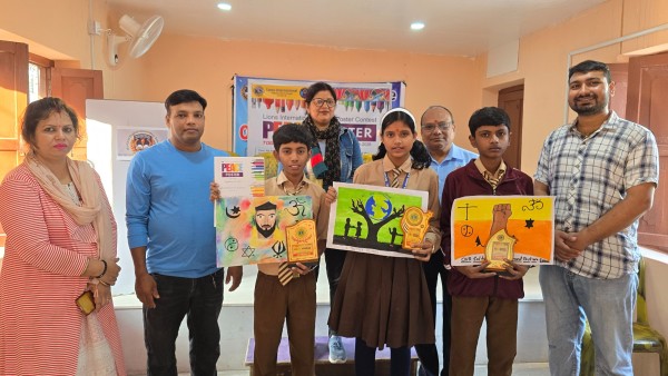 लायन्स क्लब पिंक सिटीद्वारा पिस पोष्टर प्रतियोगिताको आयोजना।