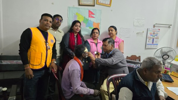 लायन्स क्लबद्वारा बिन्दवासिनीमा निःशुल्क आँखा एवं दन्त शिविरको आयोजना, १७५ जनाको निःशुल्क मोतिबिन्दु शल्यक्रिया गरिने ।