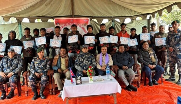 सीमावासीसँग सशस्त्र प्रहरी कार्यक्रम अन्तर्गत पर्सामा सातदिने केश कर्तक तालिम सम्पन्न।