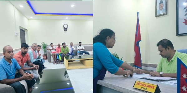 कार्यवाहक प्रमुख इम्तियाज आलमको सक्रियता: महिनौंदेखि रोकिएको विपत राहत रकम पीडितलाई वितरण गरिँदै।