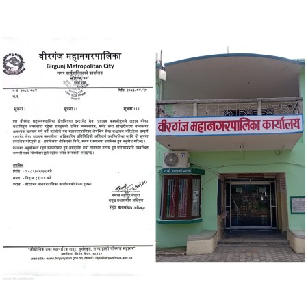 अव्यवस्थित तार व्यवस्थापनमा जुट्यो वीरगञ्ज महानगर, इन्टरनेट सेवा प्रदायकलाई छलफलमा बोलाइयो।
