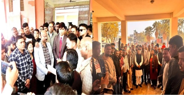 मन्त्री यादवलाई बदनाम गर्ने नियतले गरिएको दुष्प्रचारको खेद प्रकट गर्दै जसपाको वीरगञ्ज नगर कार्य समितिले बुझाए प्रजिअलाई ज्ञापन पत्र