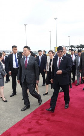 आज १५ दिन पछि प्रधानमन्त्री प्रचण्ड स्वदेश फर्कदै