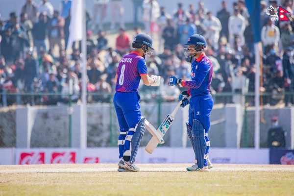 नेपालले क्यानडालाई दियो २२५ रनको लक्ष्य