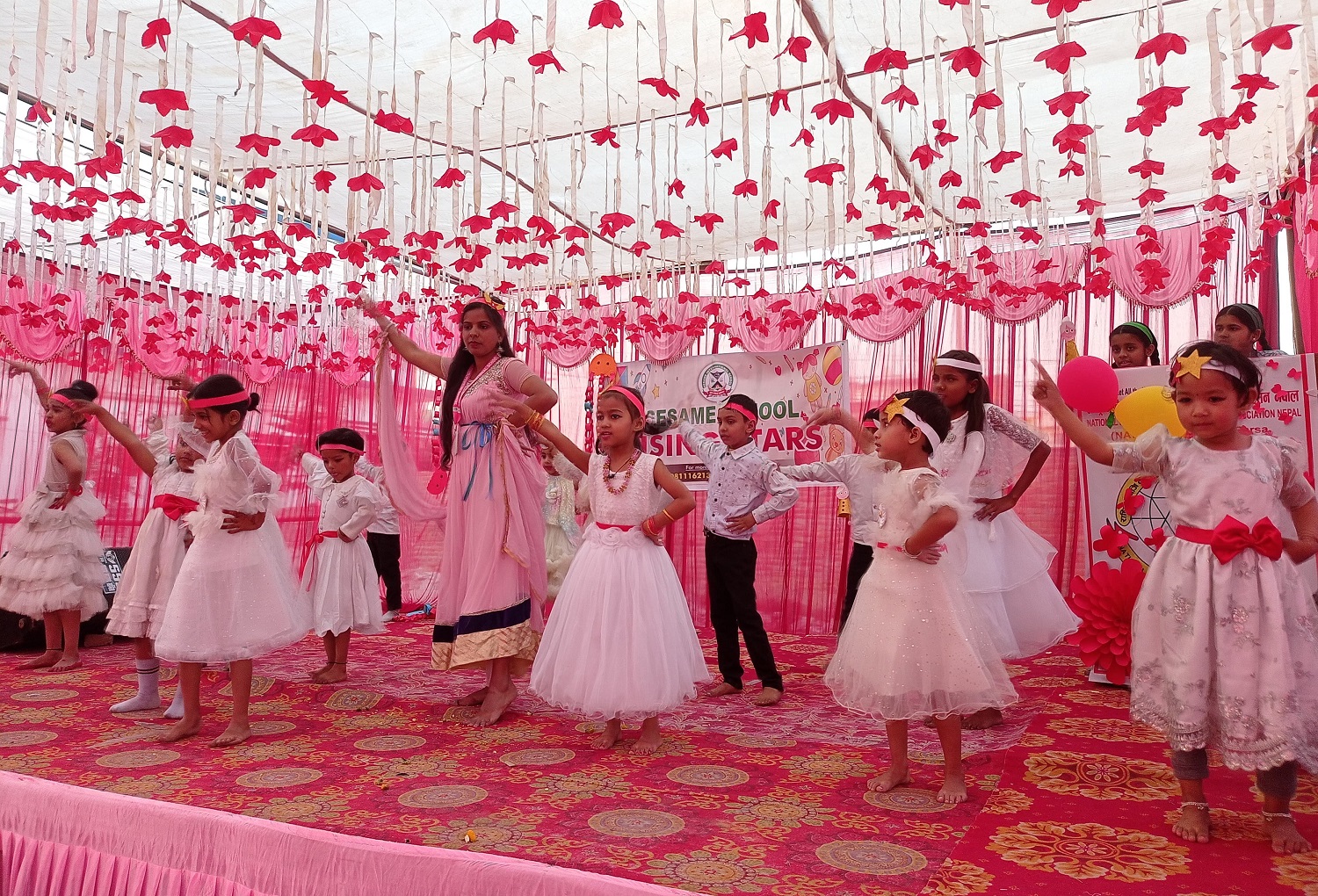 सेस्मी इन्टरनेशनल स्कुलको राईजिङ्ग स्टार कार्यक्रम सम्पन्न