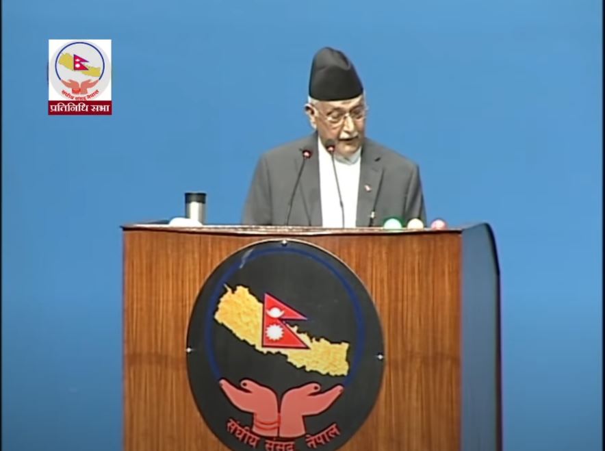 प्रचण्ड सरकार देशलाई टाट पल्टाउन उद्यत छः ओली